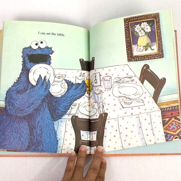 I Can Do It Myself Sesame Street Golden Books 1980 Vintage Hardcover - Picture 5 of 12